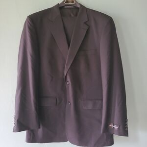 Christian Brooks Black Suit 42L W36